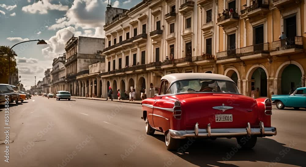 Classic cars in Havana, Cuba. The Almendrones. Classic cars in Havana, Cuba. The Almendrones.