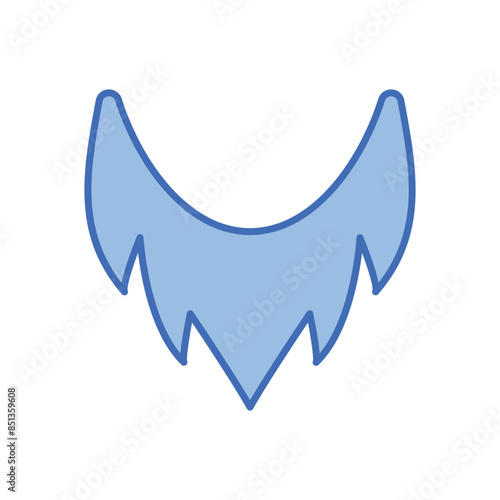 Beard vector icon