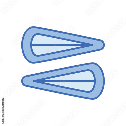 Hair Pins vector icon