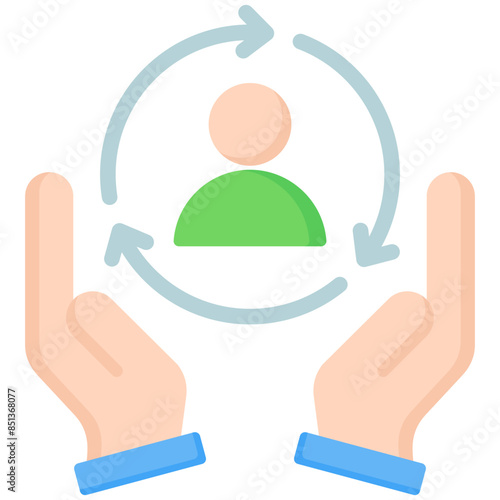 Customer Retention Icon