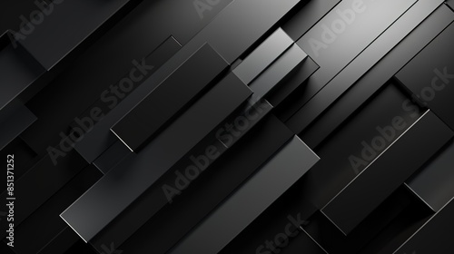 Striking desktop wallpaper featuring a minimalistic abstract architecture concept with clean lines and simple geometric shapes. The monochromatic color palette and sleek design 