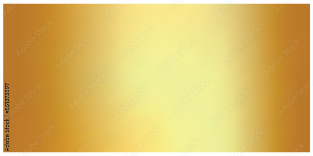 Fototapeta premium Gold foil background with light reflections. Golden textured wall. 3D rendering.
