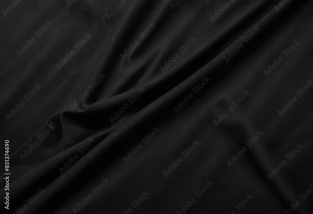 Abstract Black Fabric Texture Abstract Black Fabric Texture