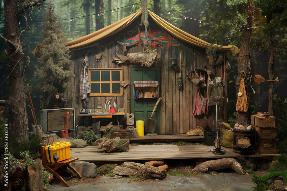 Obraz premium Beautiful summer holiday atmosphere