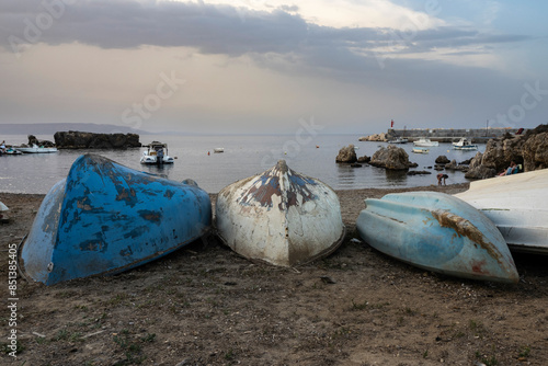 Urban landscape of Tabarca Island (Alicante - Spain) photo