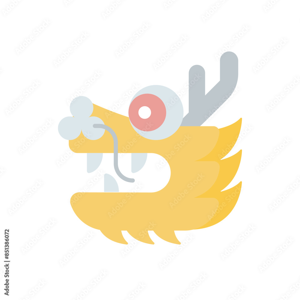 Dragon vector icon