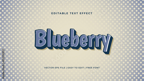 Fruits theme text effect. 3D colorful font editable template