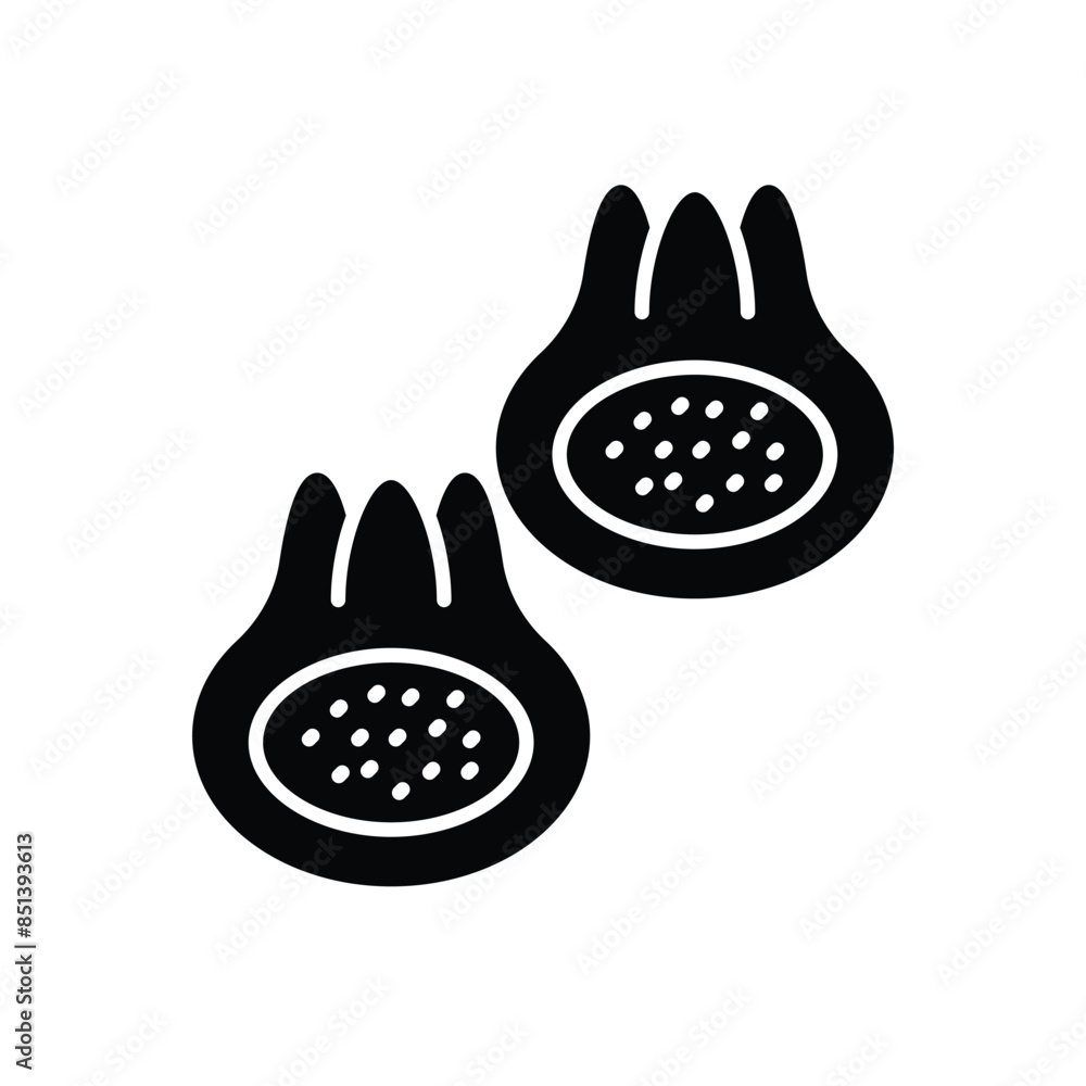 Chinese Bread vector icon