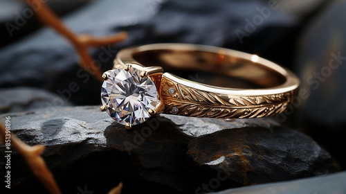 Breathtaking Diamond Wedding Ring Design: A Visual Masterpiece