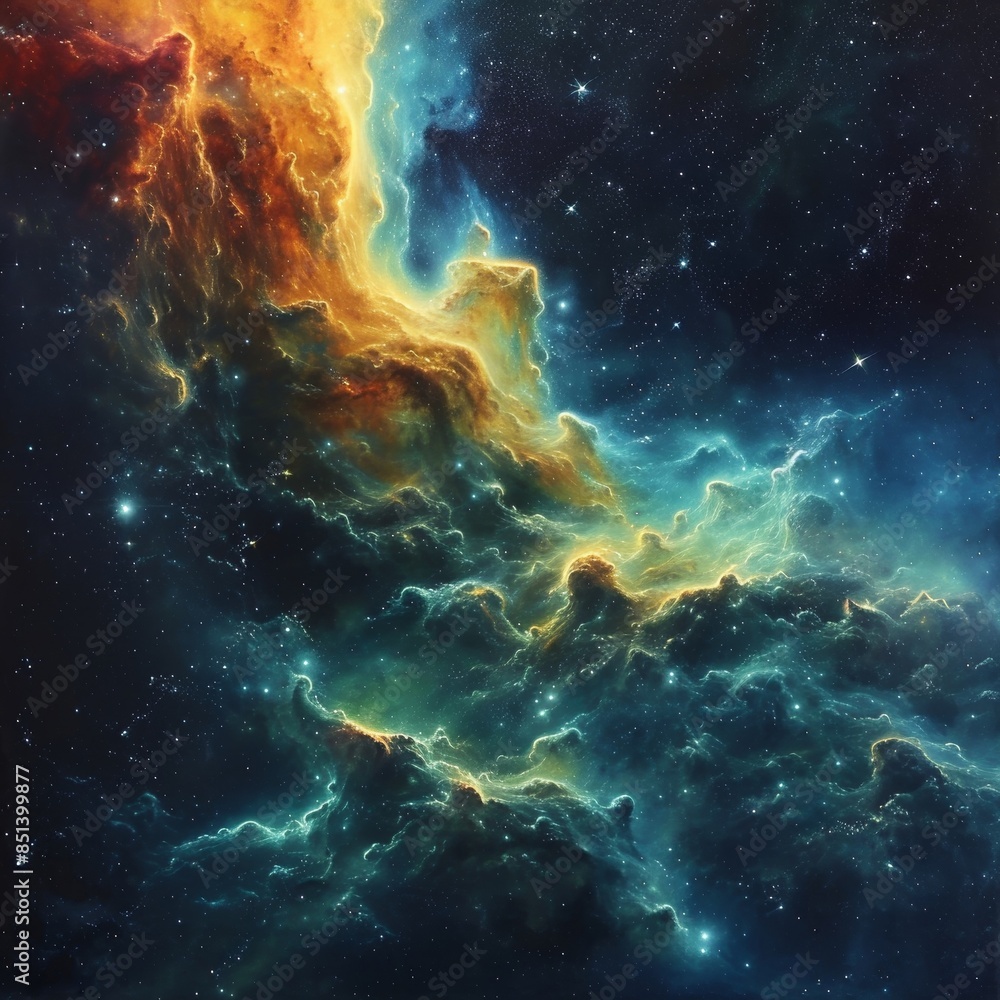 Nebula Mirage: A Cosmic Wonder Nebula Mirage: A Cosmic Wonder