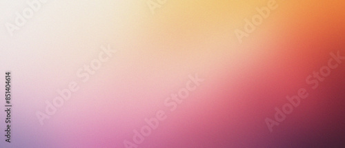 Abstract Gradient Background with Soft Blurred Colors in Pink, Orange, and Purple Tones for Creative Design Projects, blurred noise and grainy texture