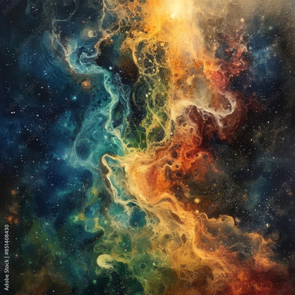 Nebula's Spectrum of Stellar Fusion Nebula's Spectrum of Stellar Fusion