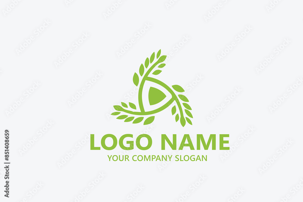 leaf logo design ready vector template leaf logo design ready vector template