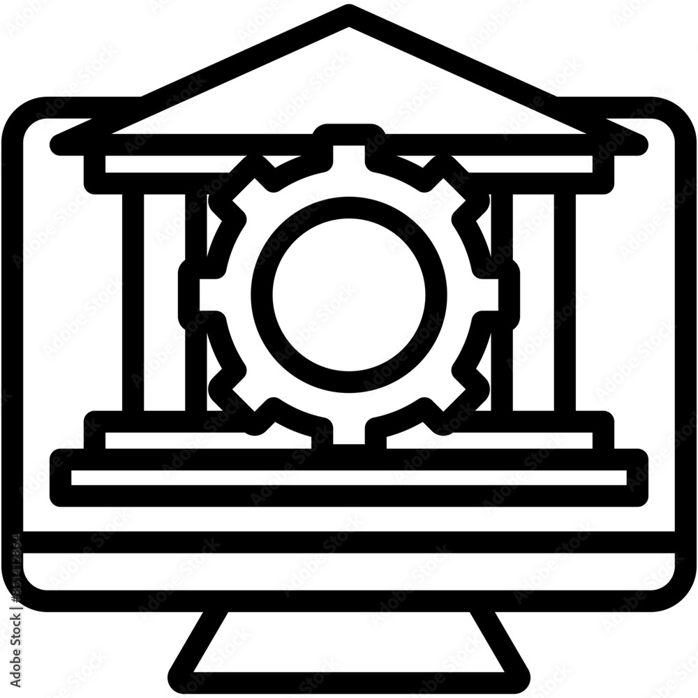 E Government Icon E Government Icon