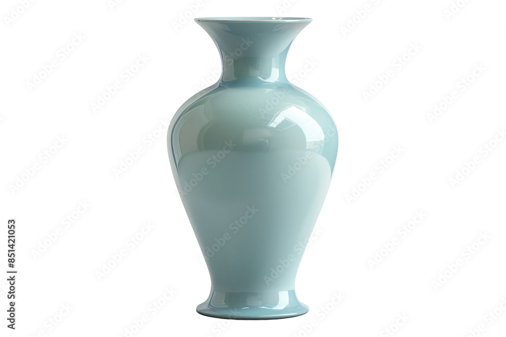 Empty light blue ceramic isolated on transparent background Empty light blue ceramic isolated on transparent background