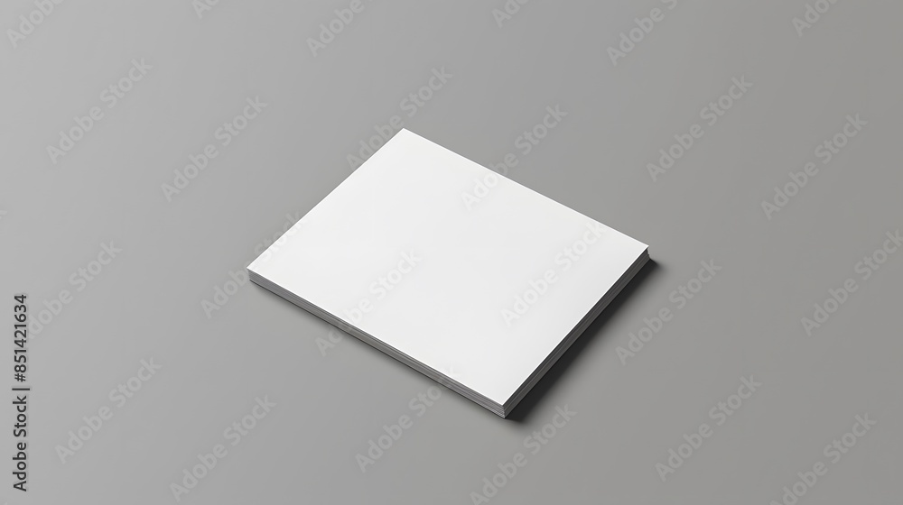 Blank Portrait A4 Brochure Magazine Sheet Of Paper. EPS10 Vector Blank Portrait A4 Brochure Magazine Sheet Of Paper. EPS10 Vector