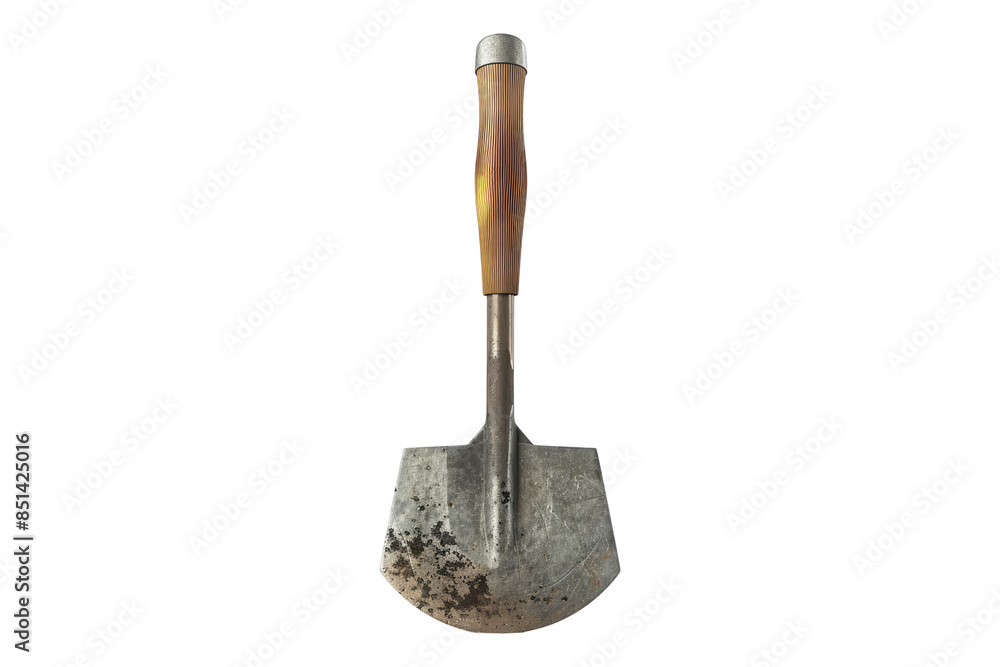 Ground breaking tool isolated on transparent background Ground breaking tool isolated on transparent background