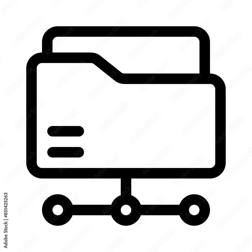 folder line icon folder line icon