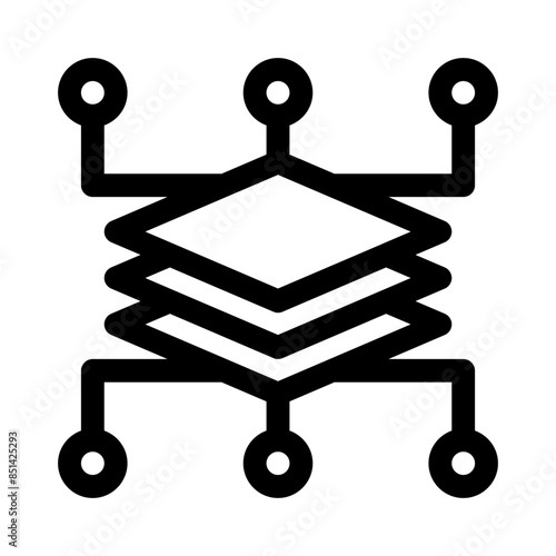 layers line icon
