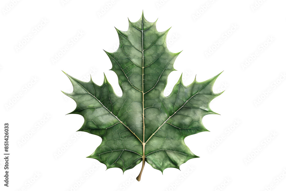 Holly leaf isolated on transparent background Holly leaf isolated on transparent background
