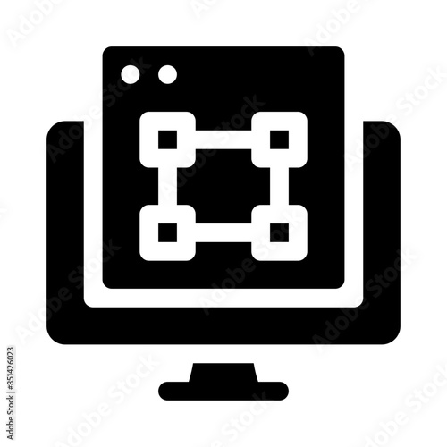 graphic design glyph icon