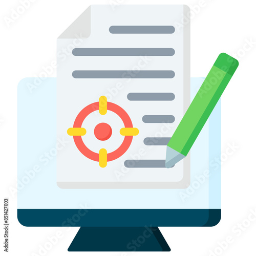 Blogging Strategy Icon