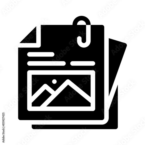 file glyph icon