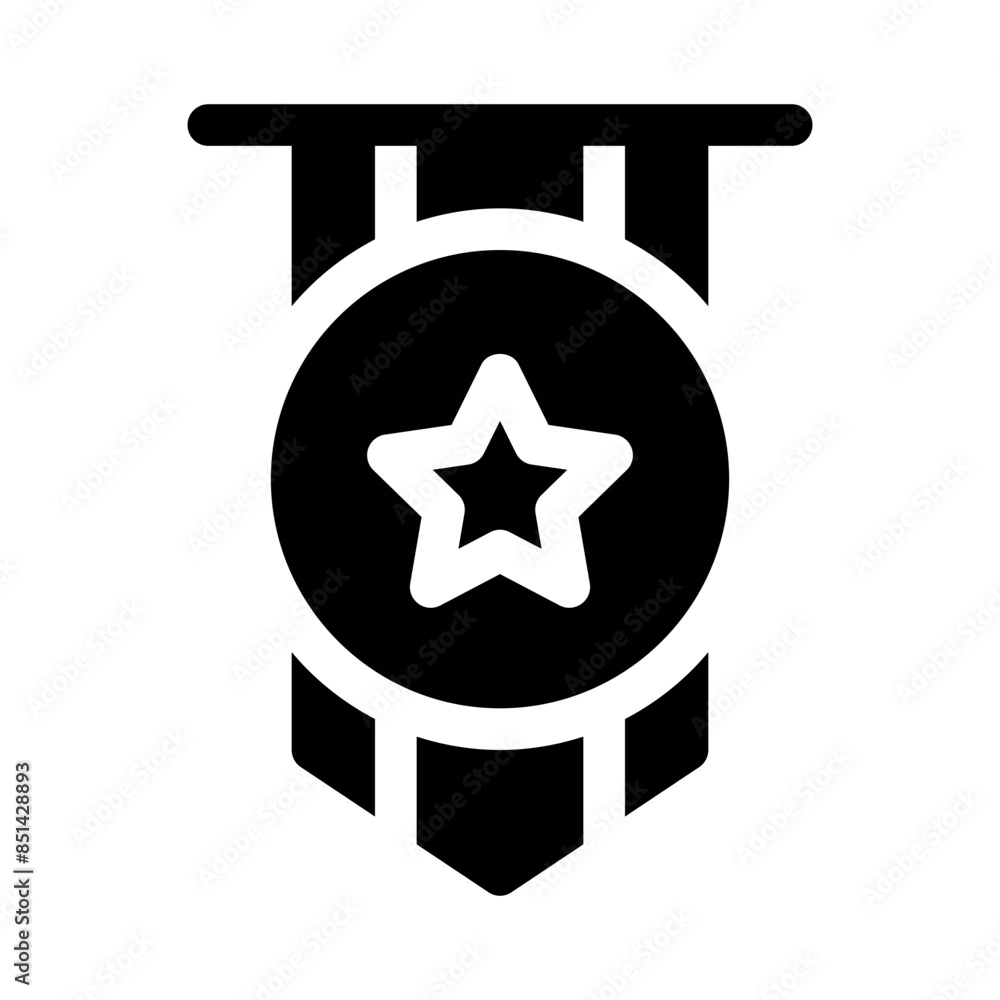 medal glyph icon medal glyph icon