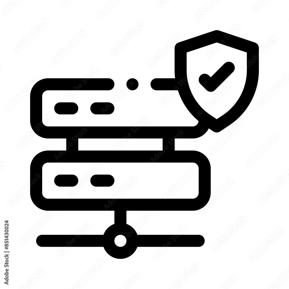 database line icon database line icon