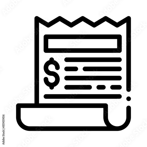 bill line icon