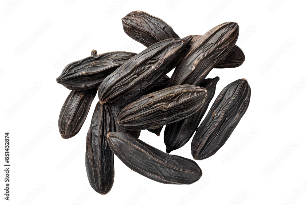 Tonka beans isolated on transparent background Tonka beans isolated on transparent background