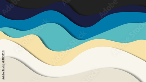 Abstract paper style background. Gradient paper background