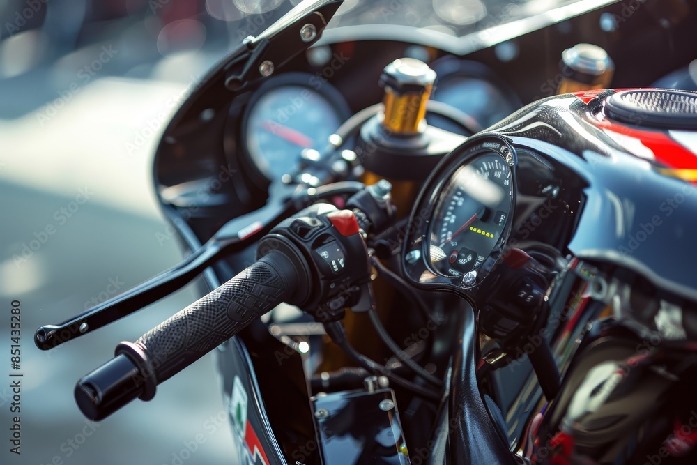 Premium Modern Motorcycle Design. Striking automotive elements Premium Modern Motorcycle Design. Striking automotive elements