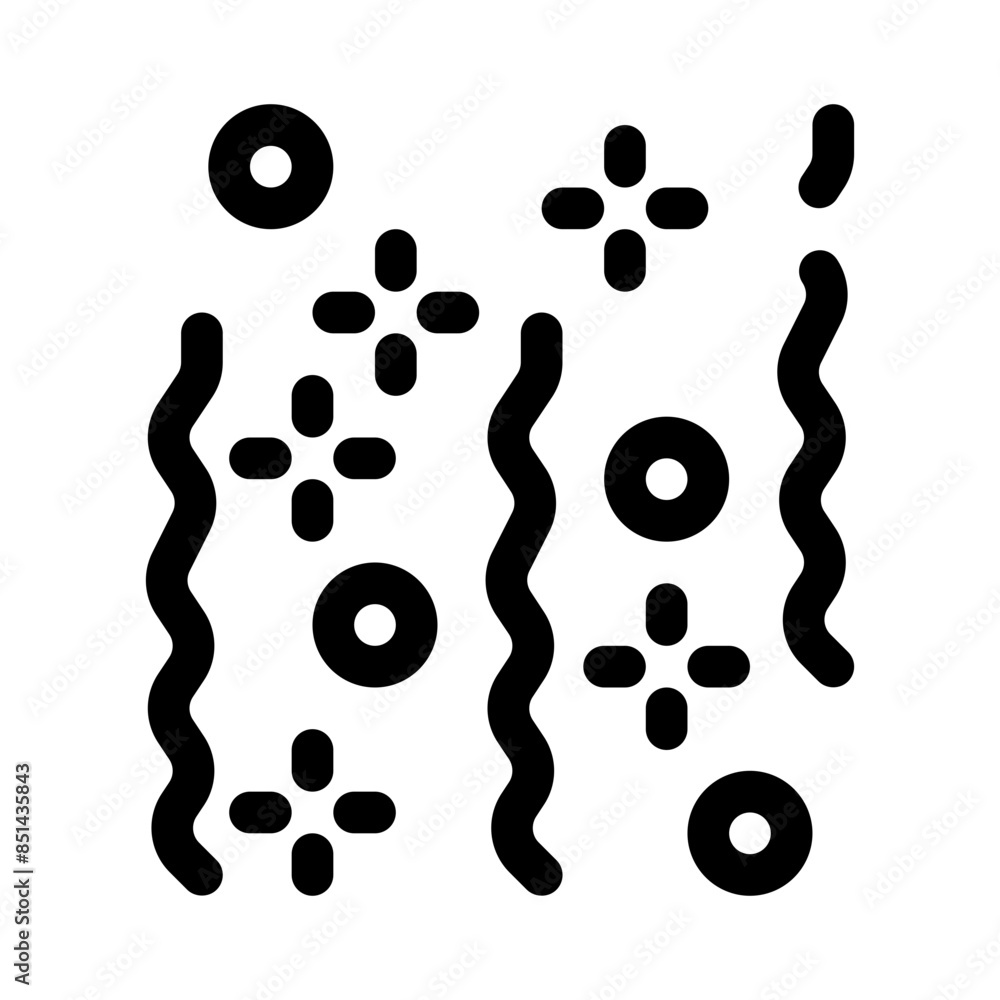 confetti line icon confetti line icon