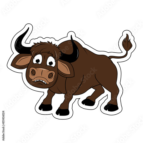 cutr cartoon bull photo