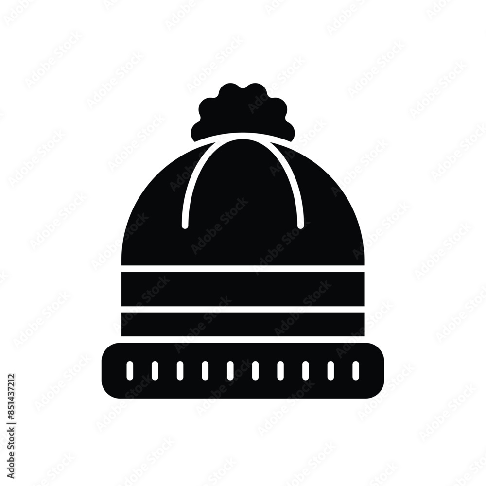 Beanie vector icon Beanie vector icon