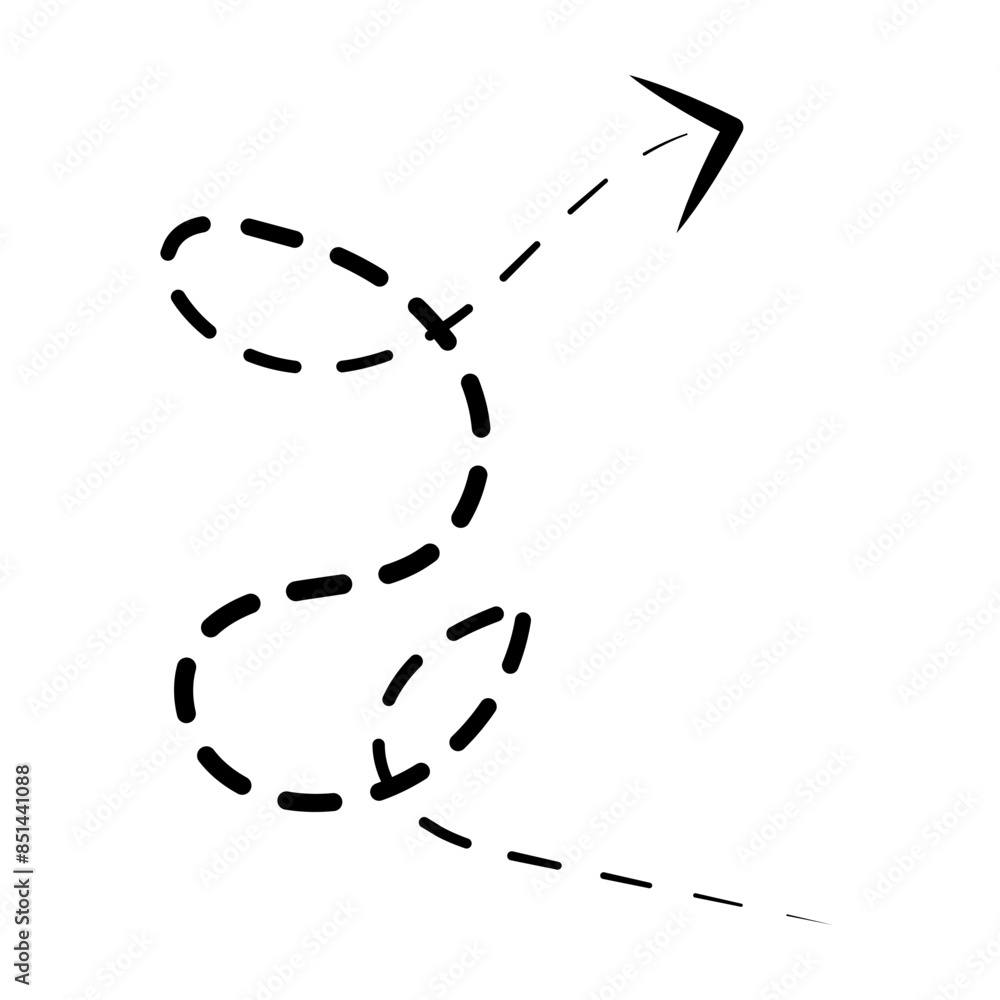 Dotted Line Arrow Dotted Line Arrow