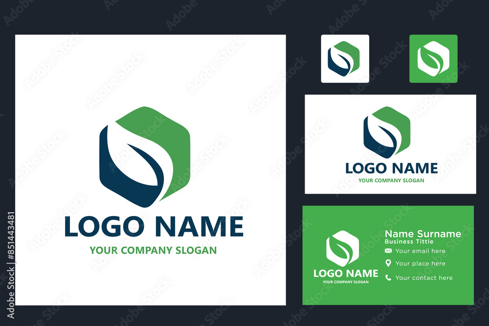 leaf logo design ready vector template leaf logo design ready vector template