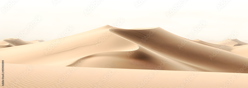 Obraz premium Realistic desert dunes