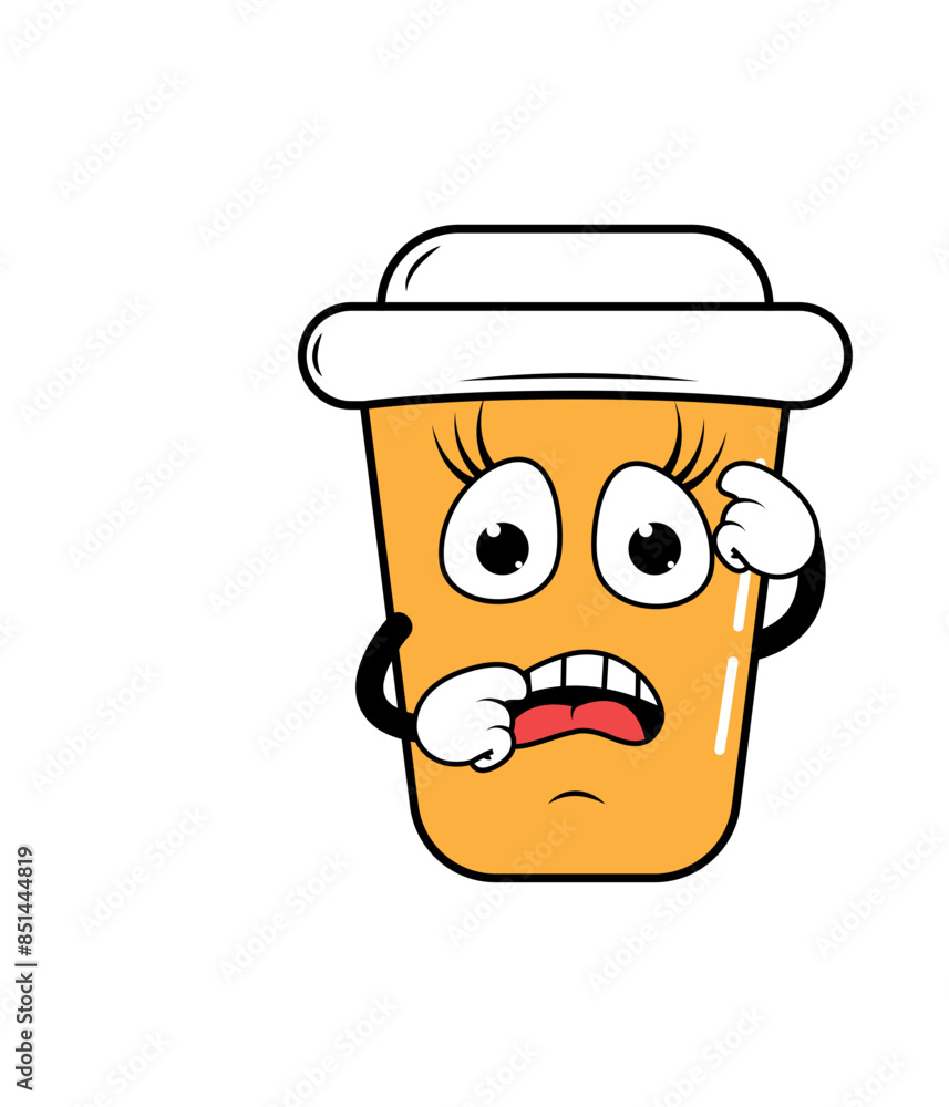 Drinking Cup Cartoon Drinking Cup Cartoon
