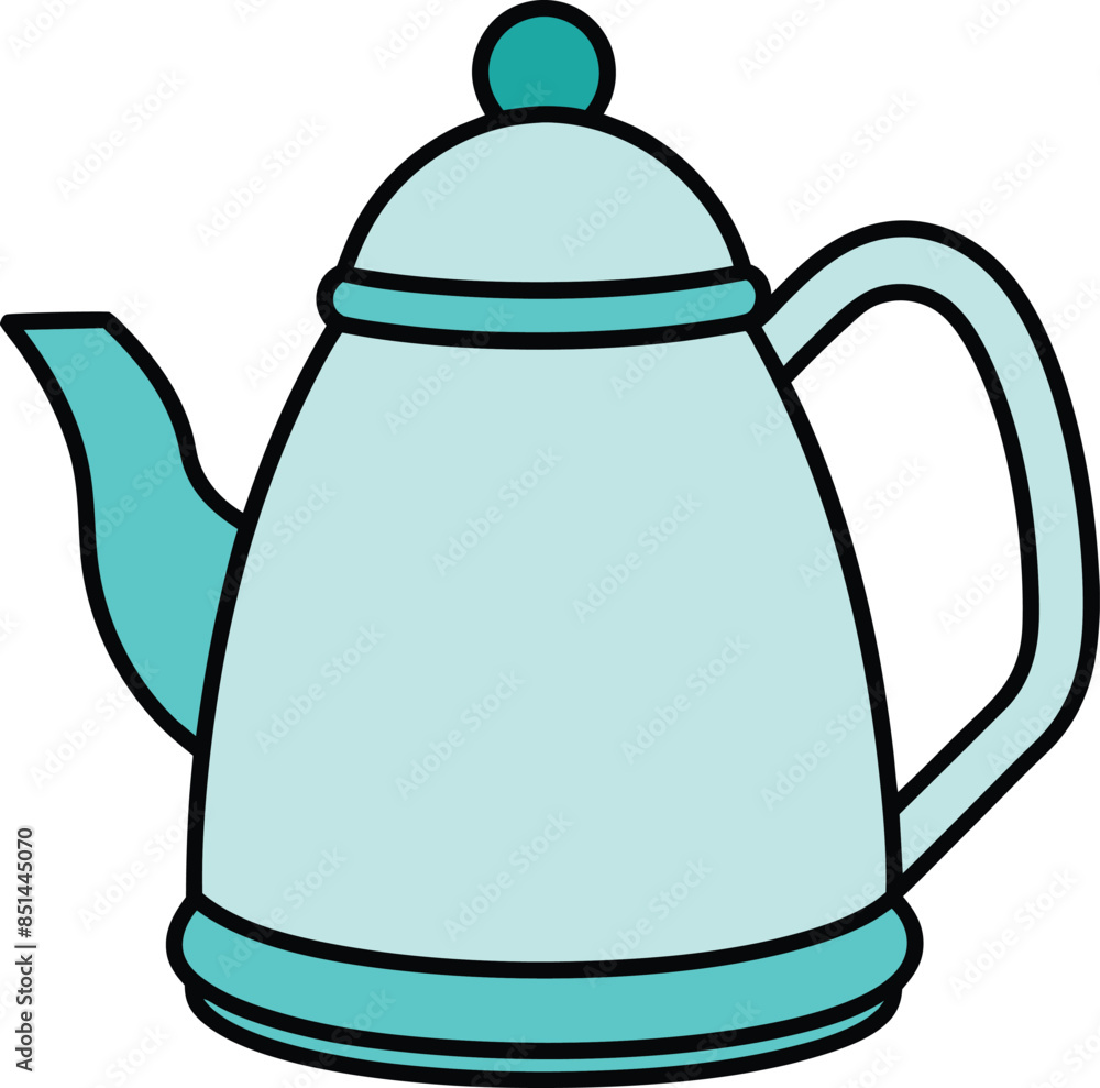 Obraz premium teapot isolated on white background