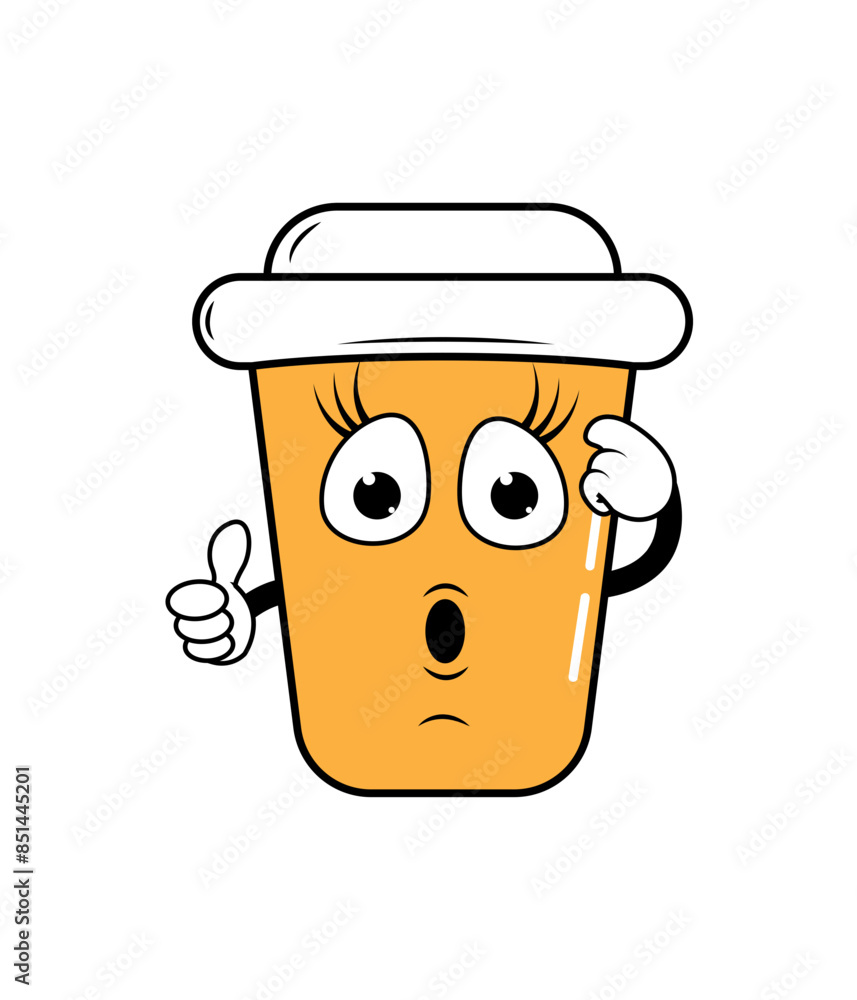 Drinking Cup Cartoon Drinking Cup Cartoon