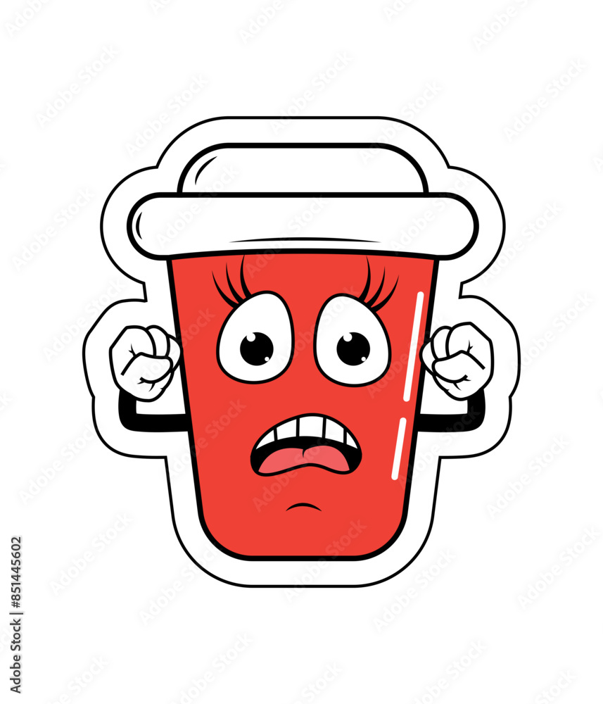 Drinking Cup Cartoon Drinking Cup Cartoon