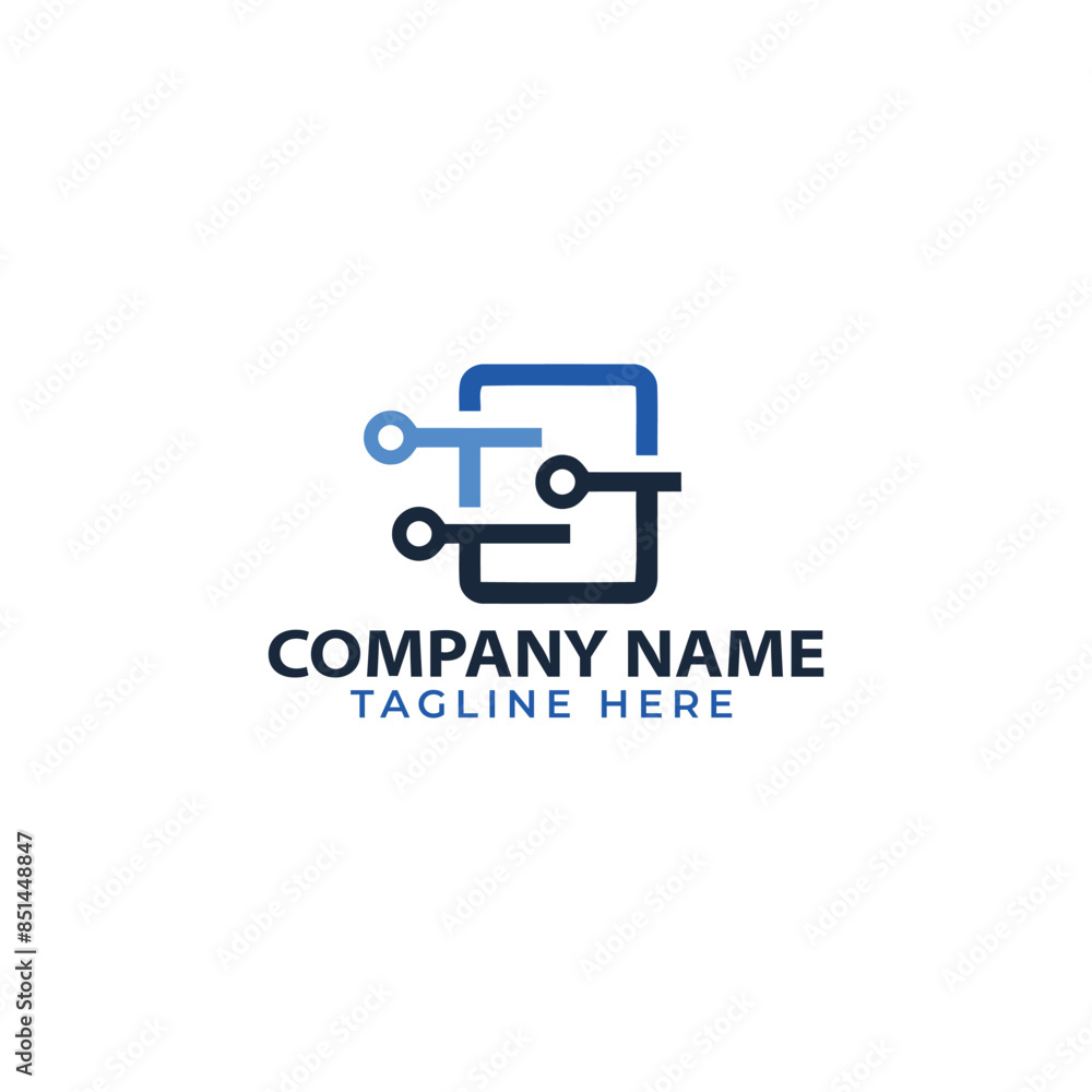 Video Digital Logo Design Template
