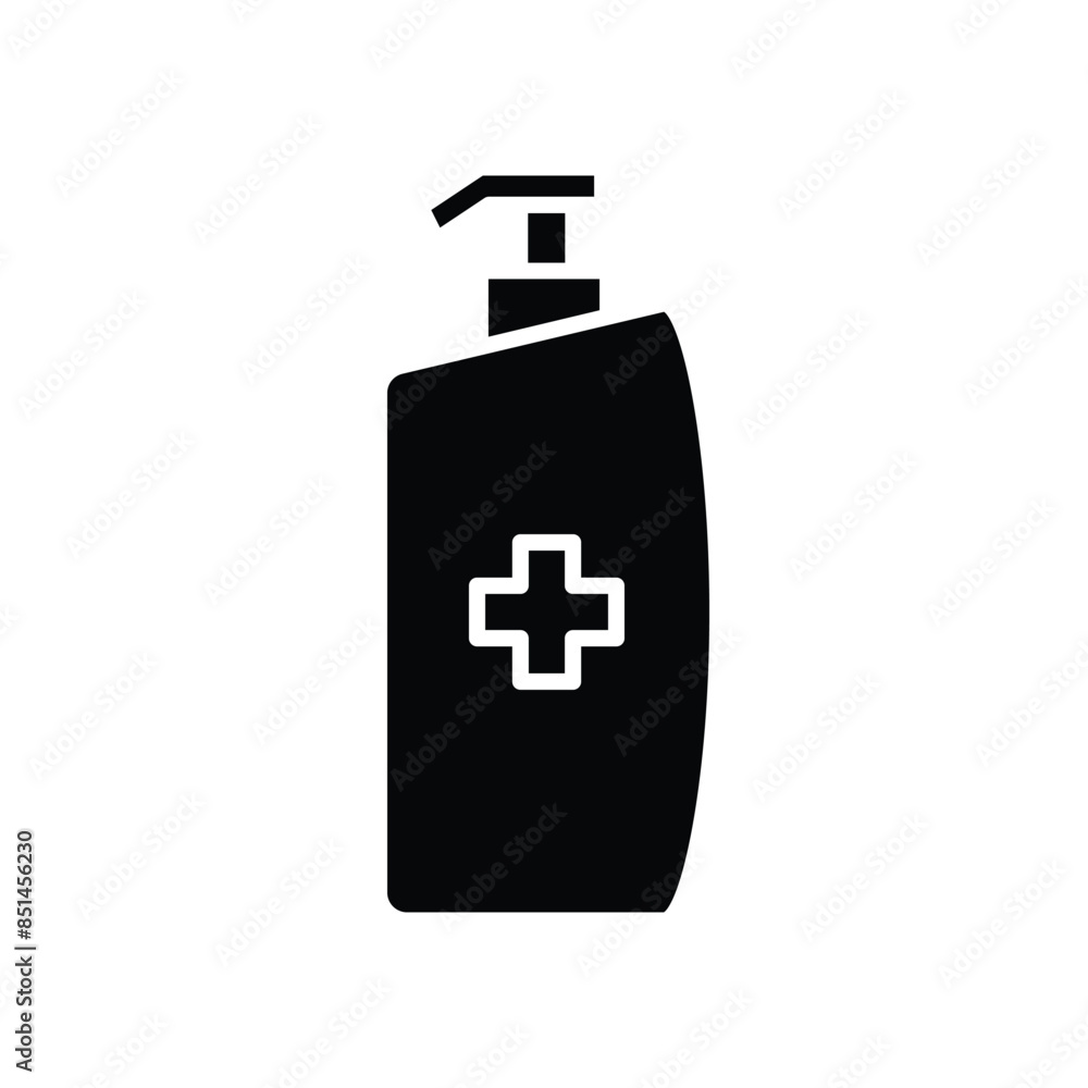 Fototapeta premium Liquid soap icon vector design templates simple and modern