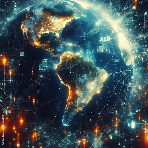 A map of the earth engaging optimized realistic accessible.