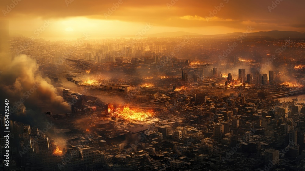 Doomsday end of earth background Doomsday end of earth background