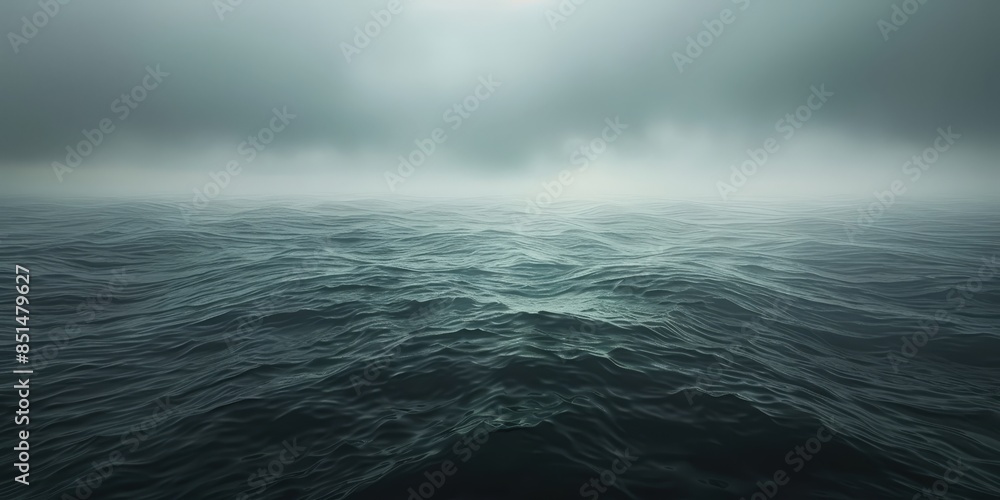 Naklejka premium Ocean Fog