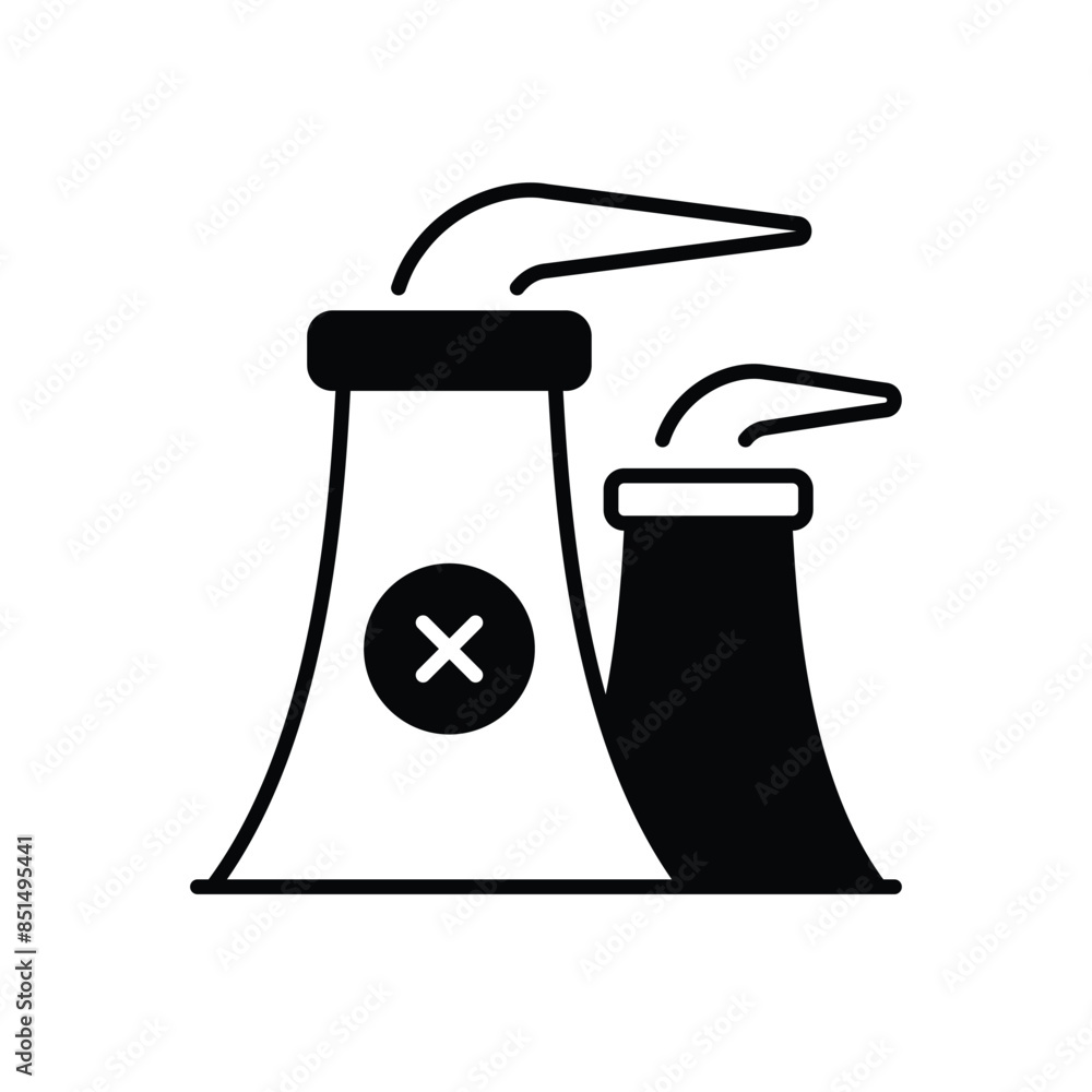 Pollution vector icon Pollution vector icon