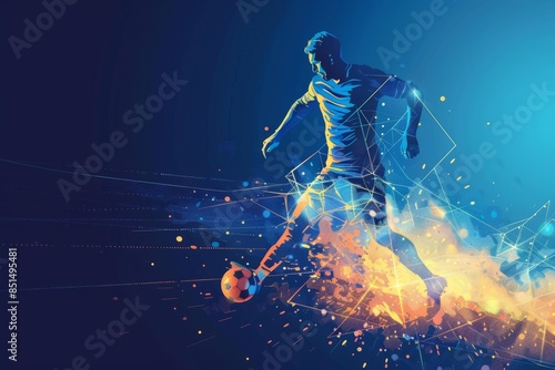 Soccer/ Football Template design , Soccer / Football banner Sport layout design, Soccer / Football  event